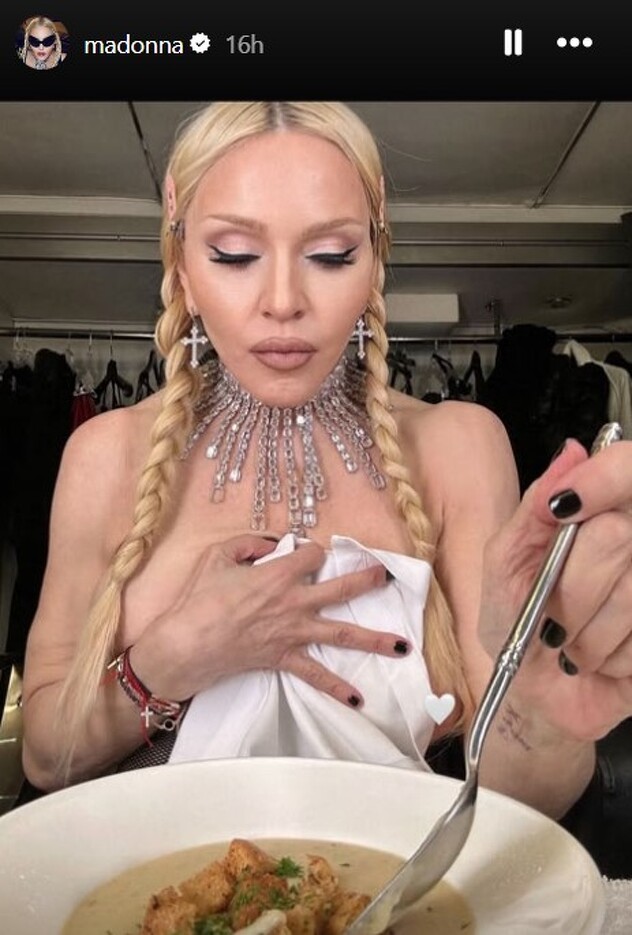 Screenshot: Instagram/madonna
