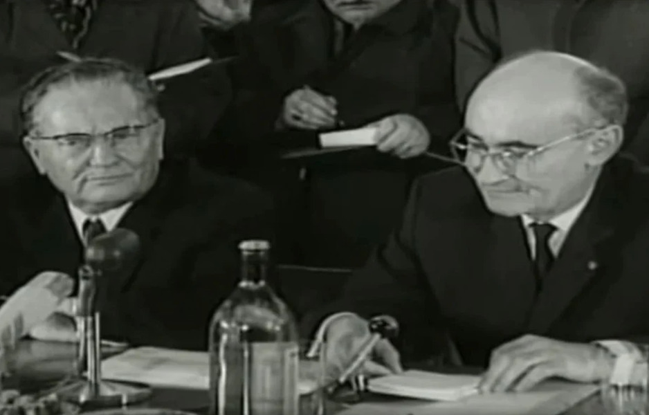 Josip Broz Tito i Emerik Blum