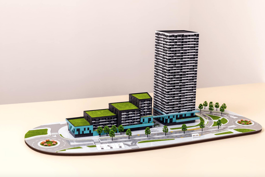 Maketa budućeg kompleksa