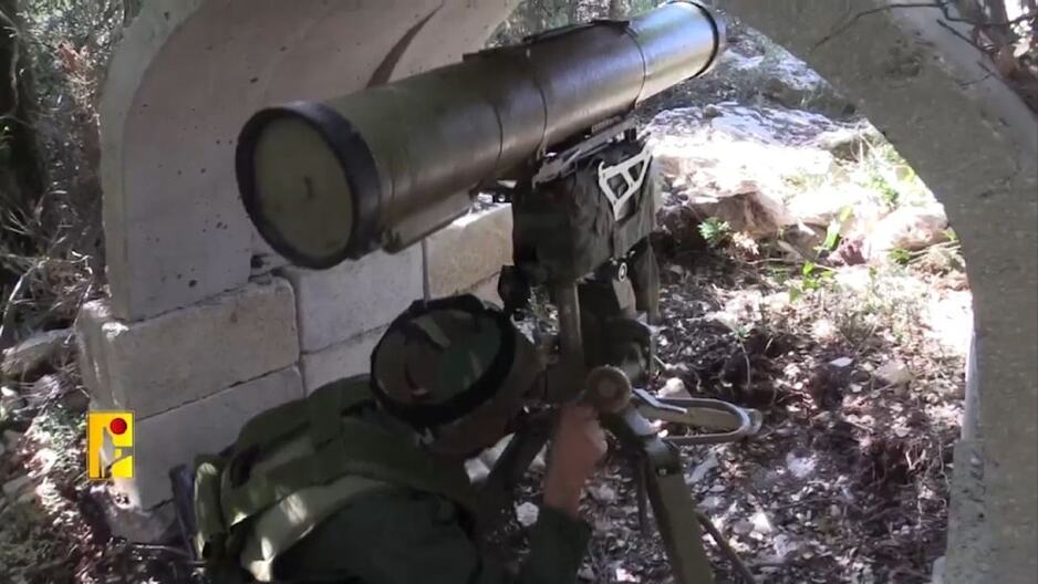Platforma X / Borci Hezbolaha sa raketom 9M133 Kornet