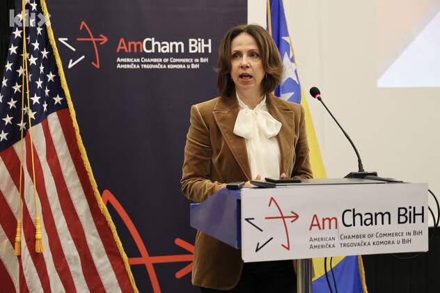 Predstavljanje izvještaja Američke trgovačke komore (AmCham) u Sarajevu (Foto: I. Š./Klix.ba)