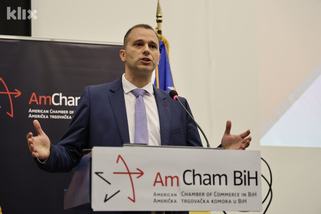 Nedim Hamzić, generalni sekretar AmChama (Foto: I. Š./Klix.ba)