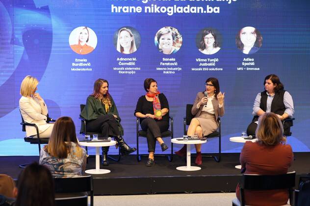 Panel diskusija - Online registar za doniranje hrane  Nikogladan.ba
