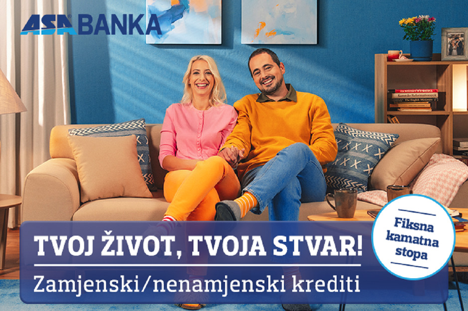 Nenamjenski/zamjenski kredit ASA Banke