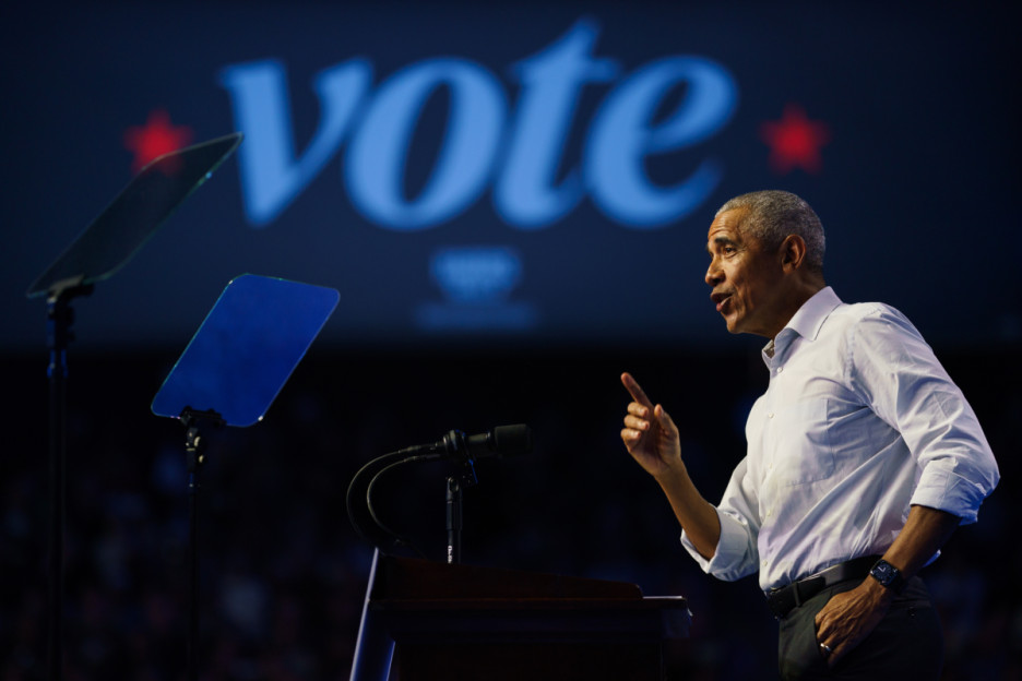 Obama odrađuje dio posla za Harris (Foto: EPA-EFE)