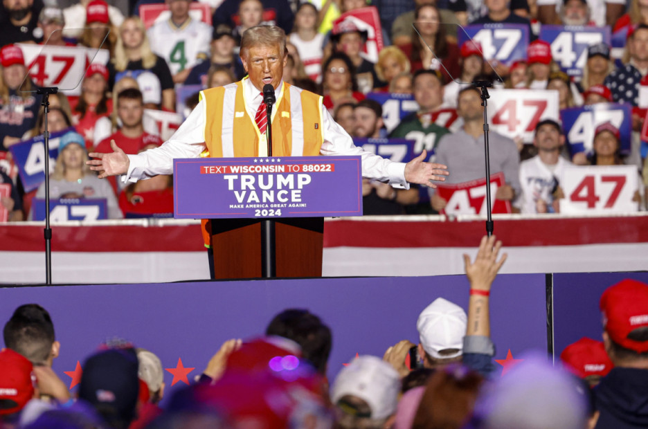 Trump na sve načine ismijavao Harris i Bidena (Foto: EPA-EFE)
