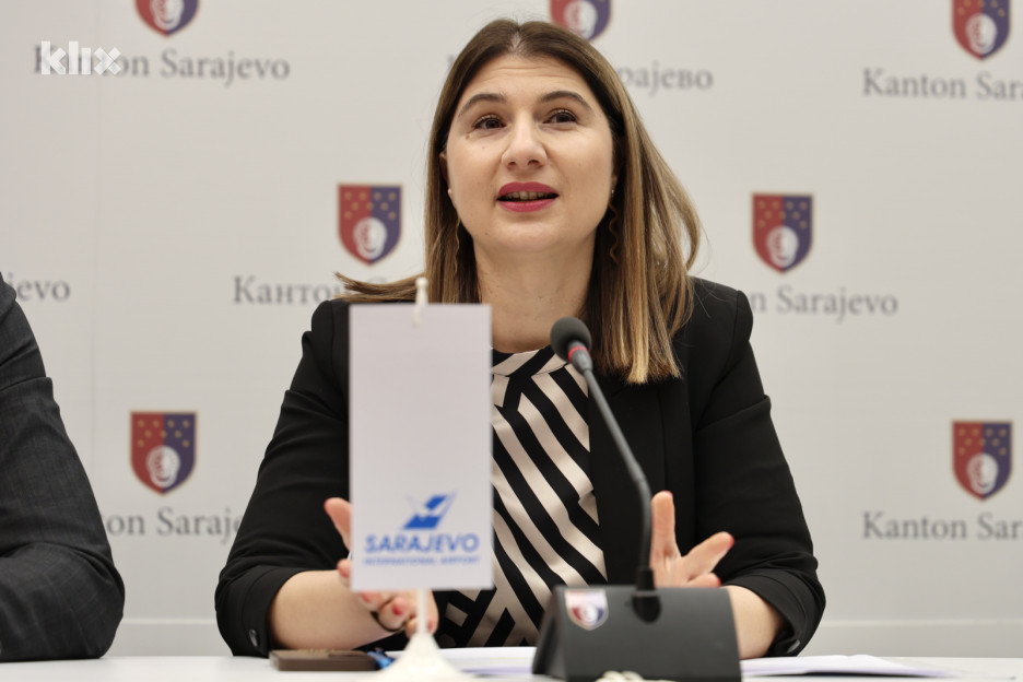 Direktorica Sektora aerodromskih usluga Vedrana Vikić Musić (Foto: I. Š./Klix.ba)
