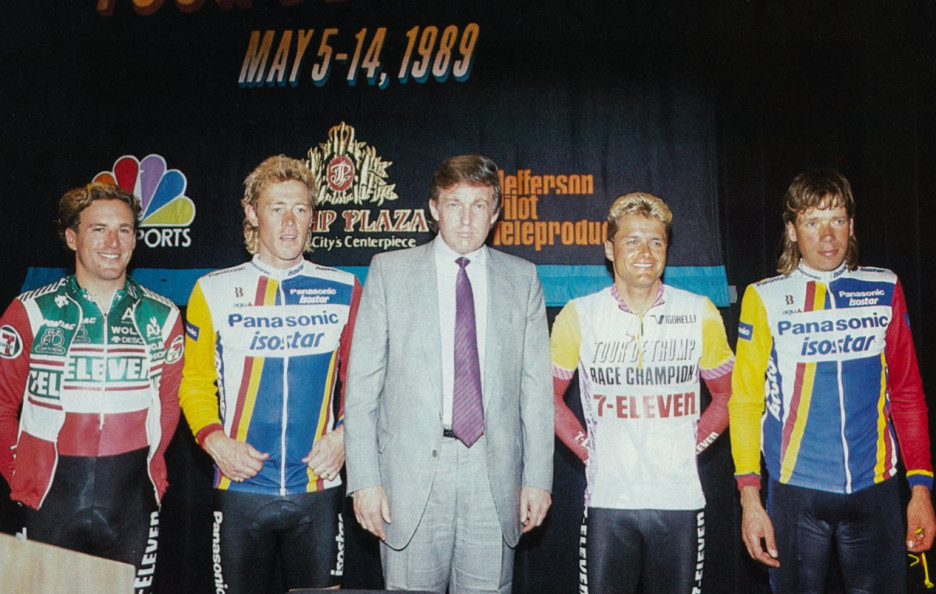 Trump s učesnicima svoje utrke 1989. godine (Foto: Twitter)