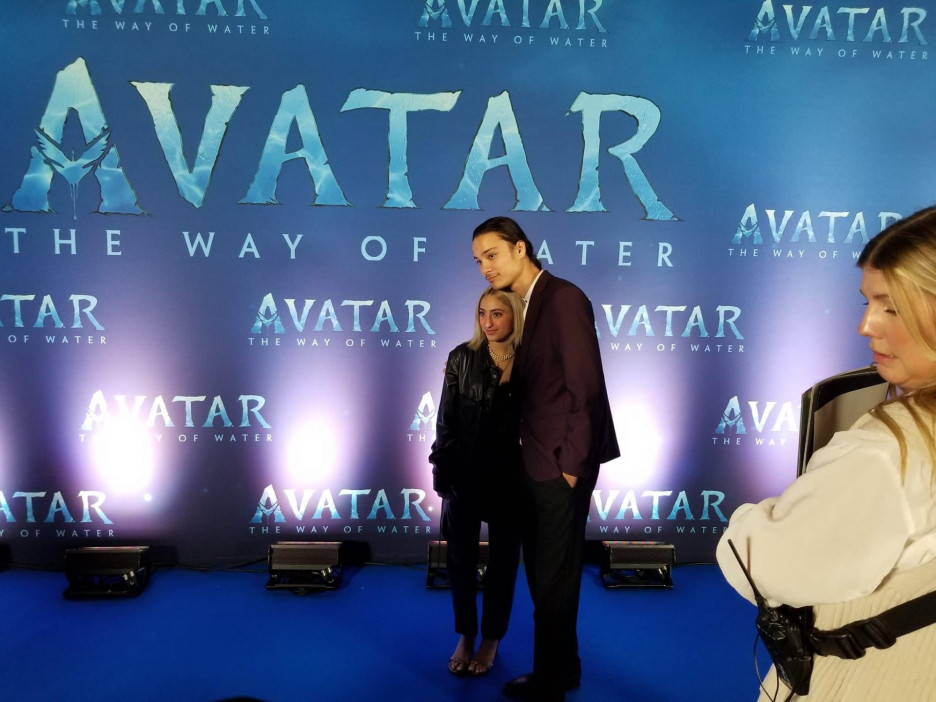 Filip Geljo na premijeri nastavka “Avatara” (Foto: Facebook)