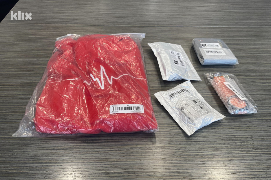 U drugom paketu se nalazilo pet proizvoda