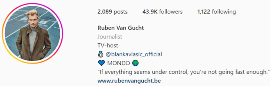 Screenshot: Instagram