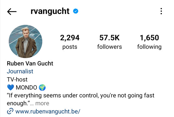 Screenshot: Instagram