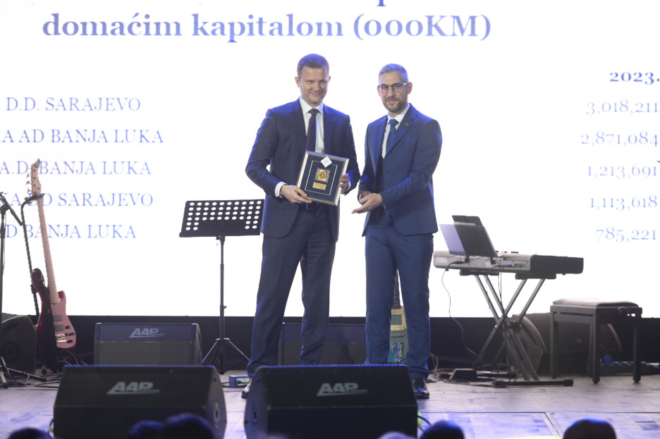 ASA Banka na dodjeli priznanja Zlatni BAM
