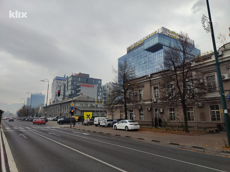 Sjedište MUP-a Novo Sarajevo, dvije zgrade čije je rušenje predviđeno (Foto: D. Be./Klix.ba)