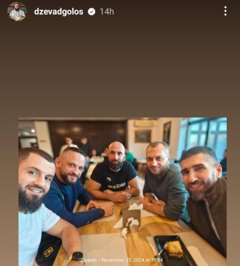 Druženje Dževada Gološa i Mirana Fabjana (Foto: Instagram)