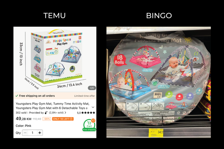 Temu vs Bingo