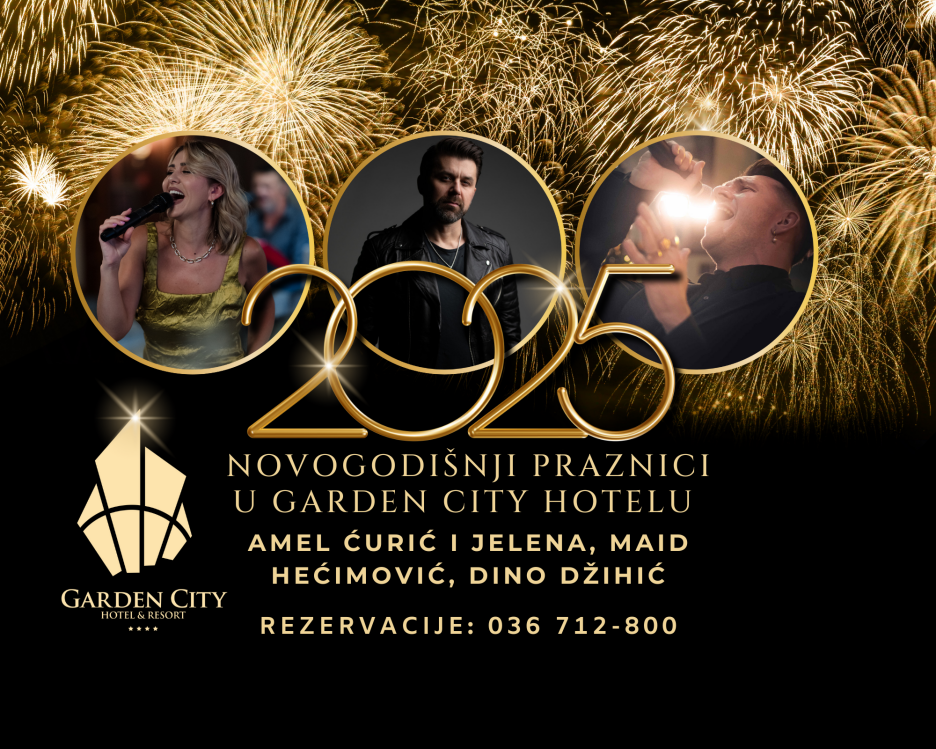 Doček Nove godine u Garden City Hotelu