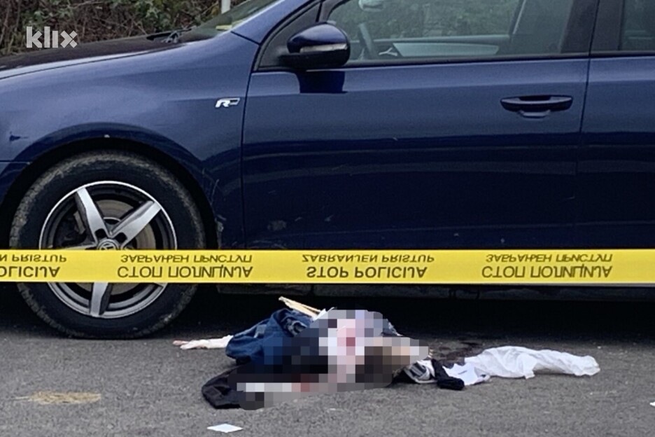 Mjesto zločina u Velikoj Kladuši (Foto: E. M./Klix.ba)