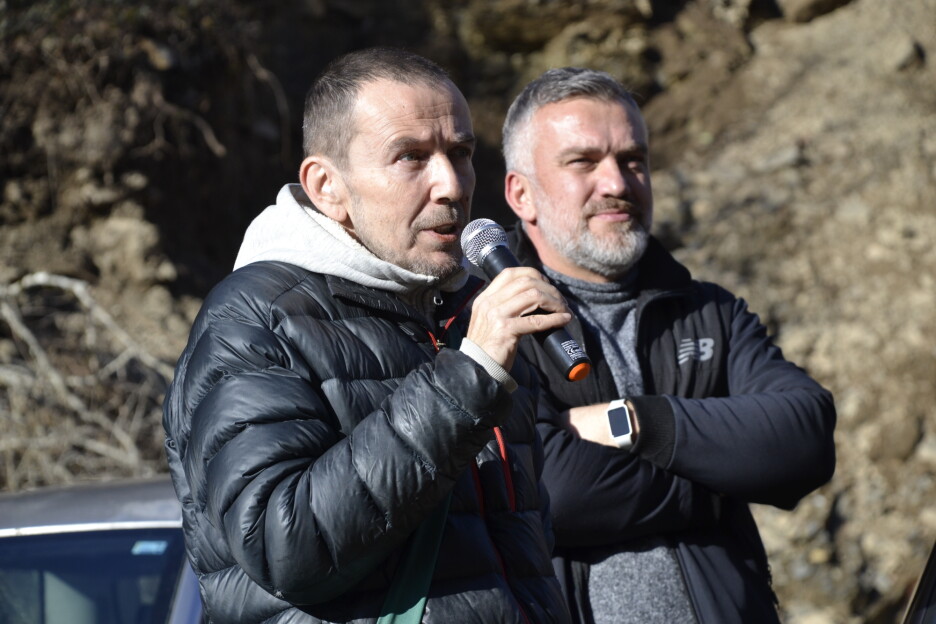 Protesti kod Konjica (Foto: ACT BiH)