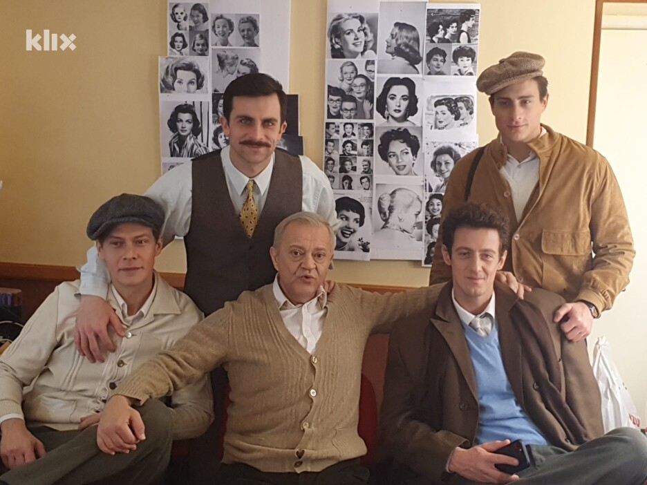 Elmir Krivalić, Đorđe Galić, Emir Hadžihafizbegović, Slaven Došlo i Dado Ćosić (Fotografija ustupljena Klix.ba)