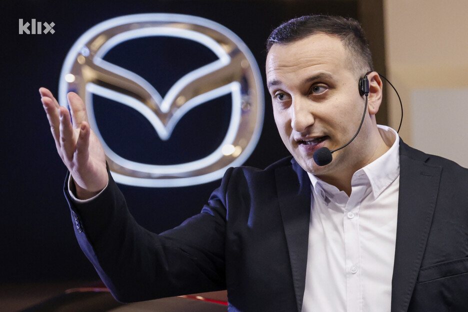 Nedžad Mujačić, rukovodilac prodaje Mazda AC Betanija (Foto: I. L./Klix.ba)