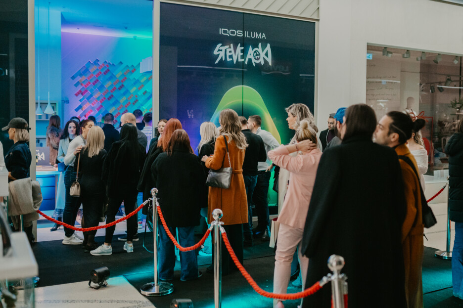 IQOS ILUMA Steve Aoki event u Banjoj Luci