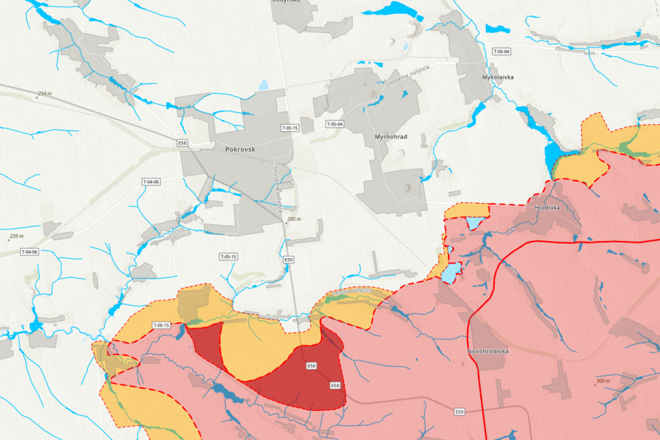 Situacija kod Pokrovska (ISW)