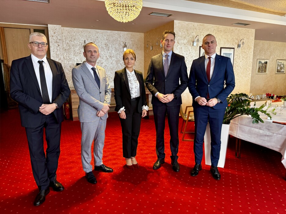 Muamer Mahmutović, Nermin Kadrić, Ismira Kubat, Feđa Begović i Alija Mukača
