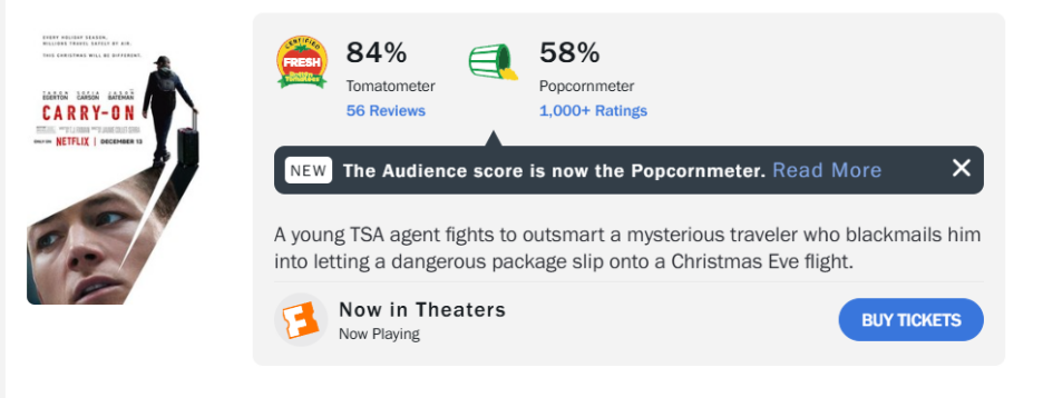 Screenshot/Rotten Tomatoes