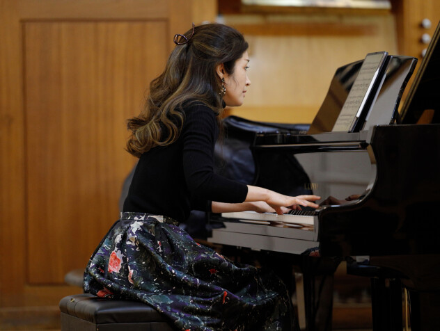 Flautistica Iva Ugrčić i pijanistica Satoko Hayami (Foto: Vanja Čerimagić)