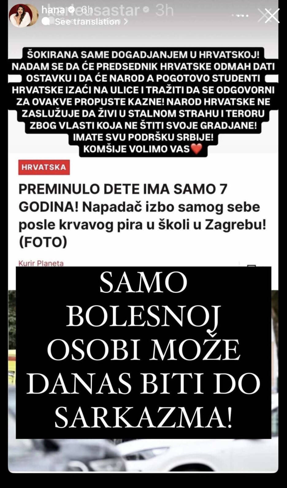 Screenshot: Instagram/hana