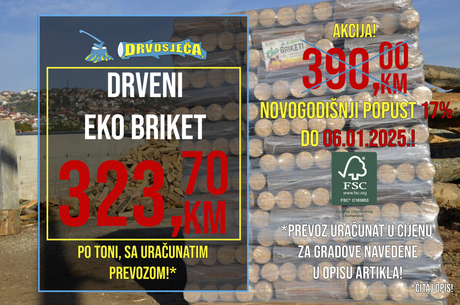 Akcijske cijene ogrjeva u Drvosječi