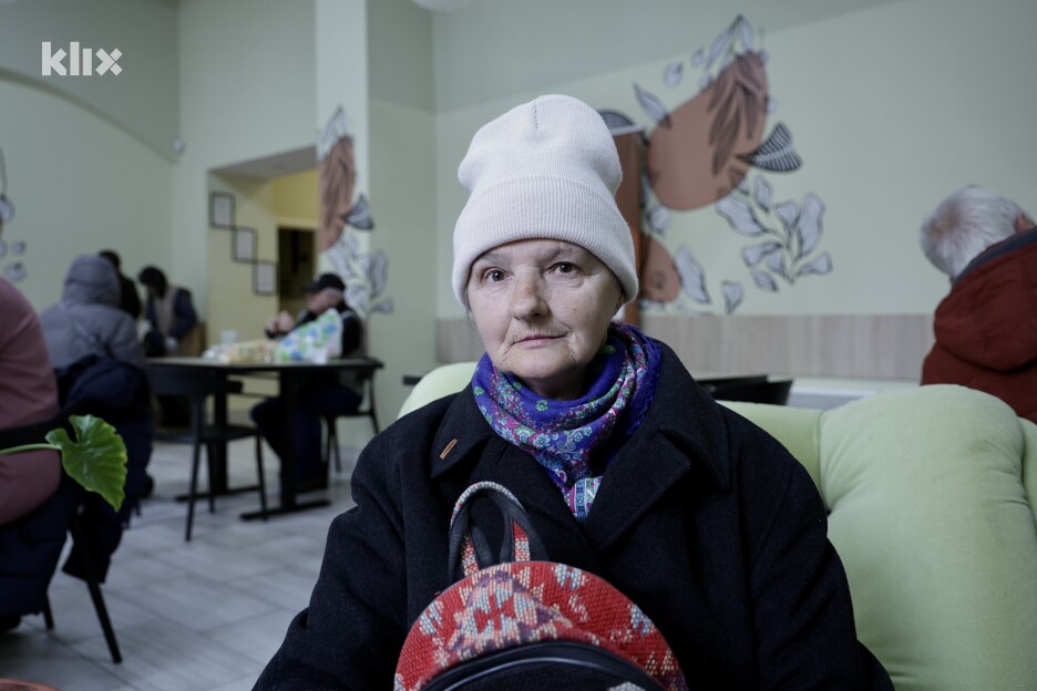 Ferida i njen suprug, koji je invalid, također se hrane u Restoranu dobre volje (Foto: I. Š./Klix.ba)