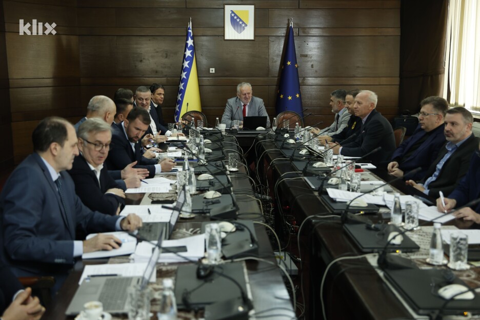 Sjednica Ekonosmko-socijalnog vijeća FBiH (Foto: FENA)