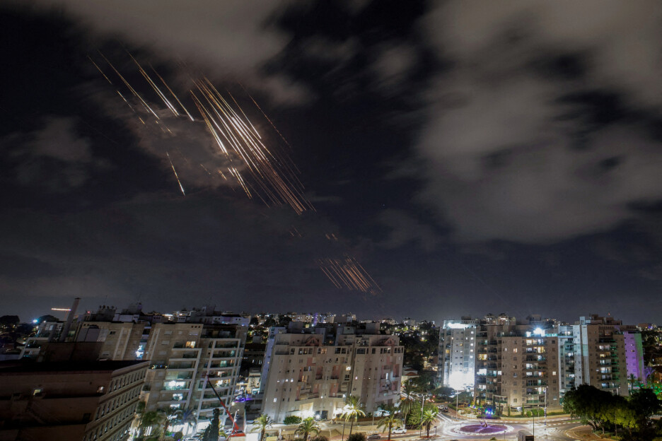 Izraelski Iron dome tokom iranskog napada (Foto: Reuters)