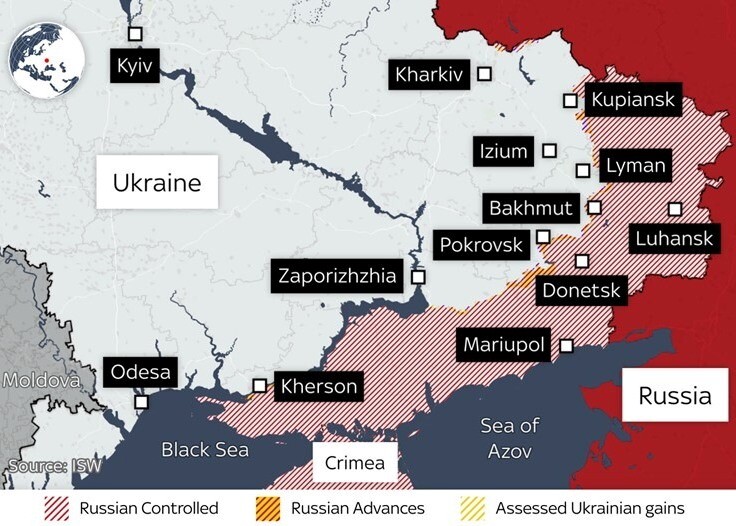 Rusi su pokrenuli ofanzivu u Ukrajini