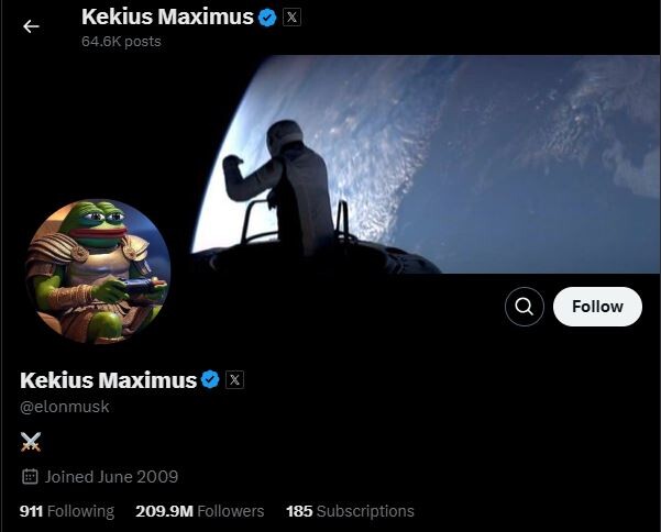 Screenshot: X Elon Musk