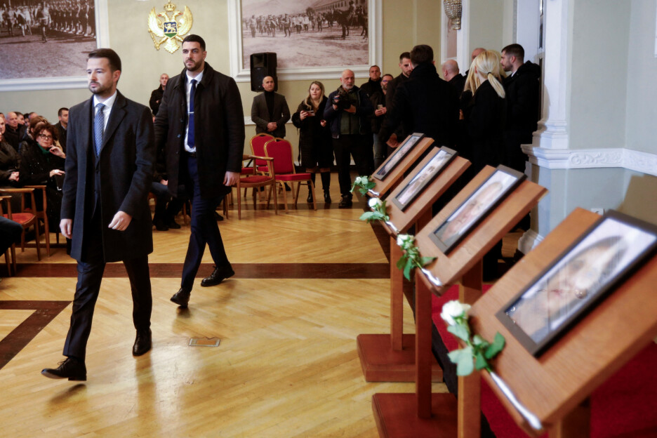 Državni vrh Crne Gore je prisustvovao komemoraciji (Foto: Reuters)