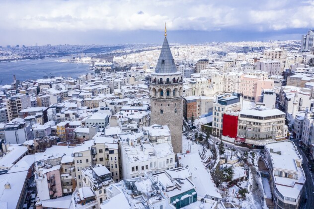 Istanbulske ulice zimi su magične