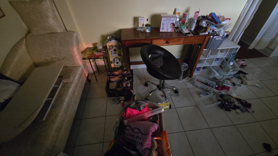 Stanje u jednoj od opljačkanih kuća (Foto: LA County District Attorney)