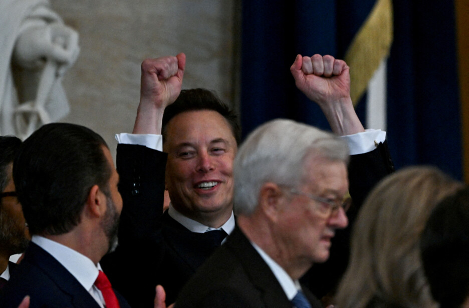 Musk uživao na inauguraciji (Foto: Reuters)