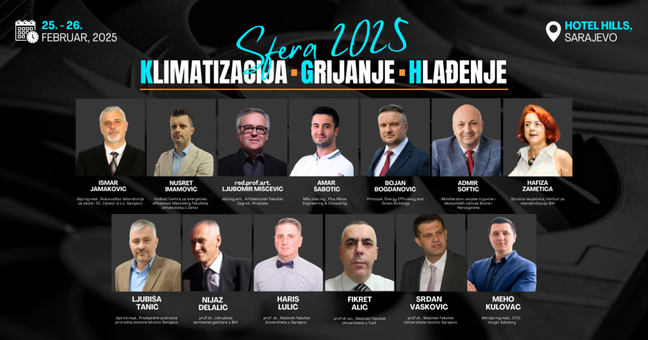 Sfera 2025: Klimatizacija, grijanje i hlađenje