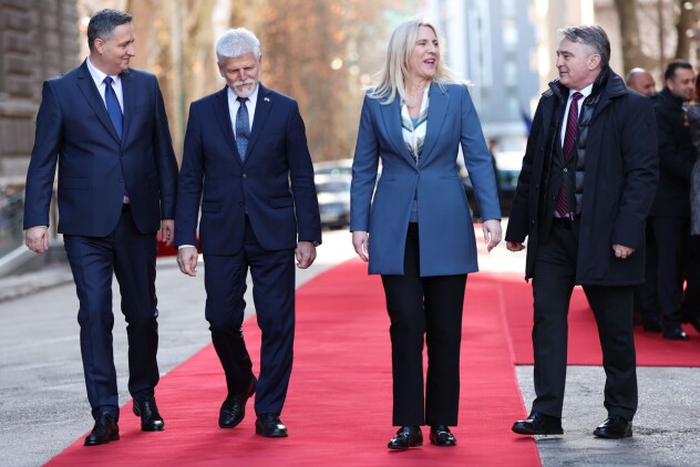 Dolazak Petra Pavela u Predsjedništvo BiH (Foto: FENA)