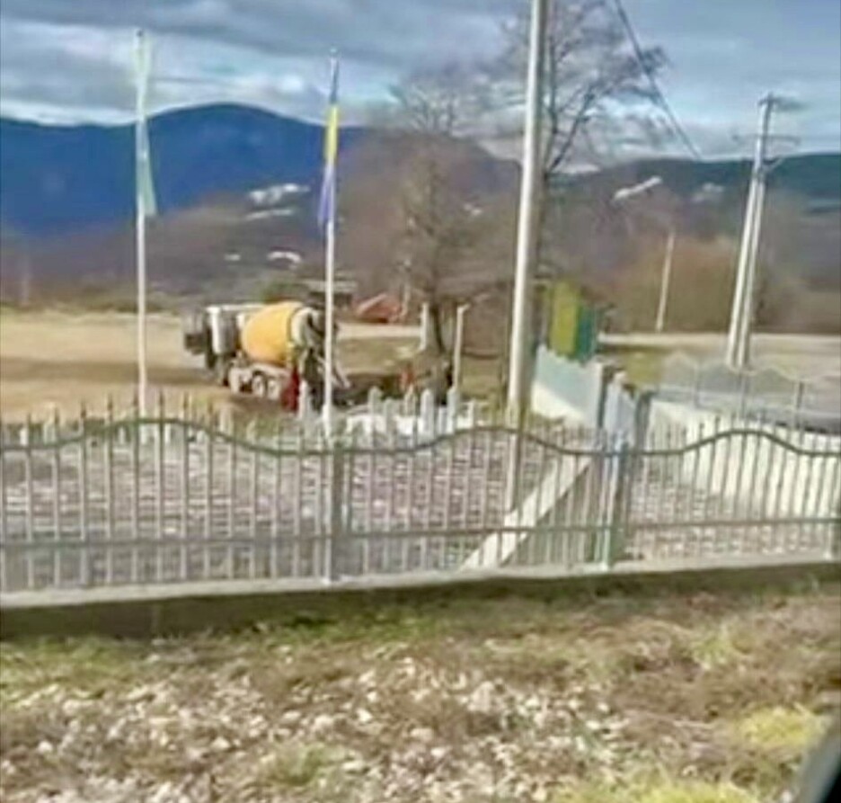 U toku betoniranje (Foto: Čitatelj)