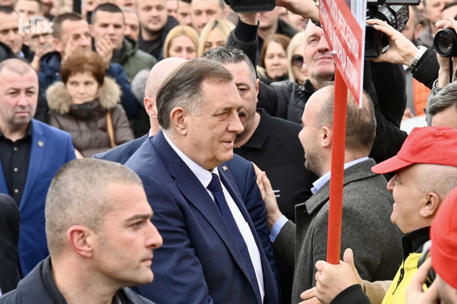 Dodik stigao pred Sud BiH (Foto: V. D./Klix.ba)