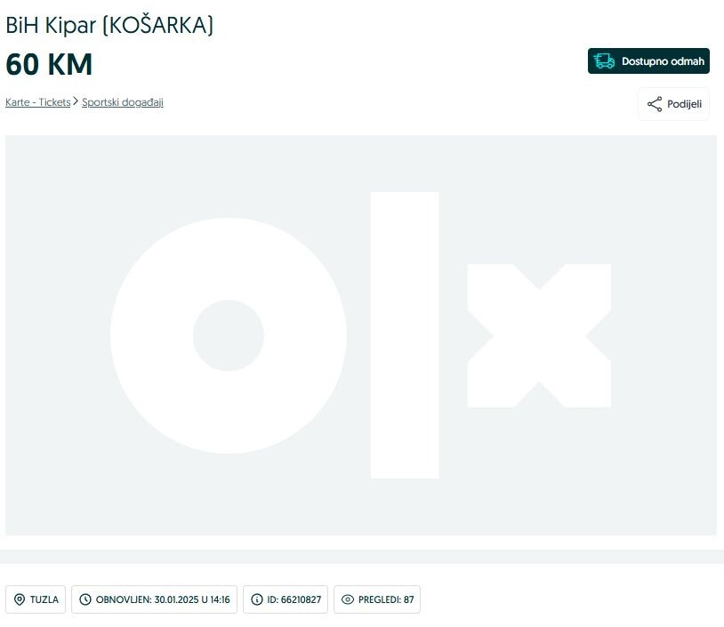 Foto: olx.ba