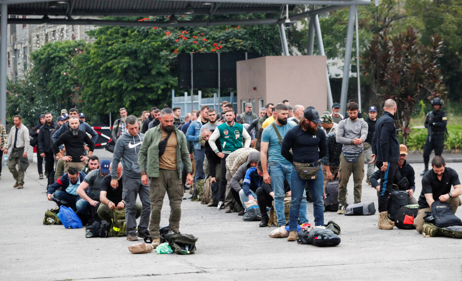Predaja rumunskih plaćenika (Foto: Reuters)