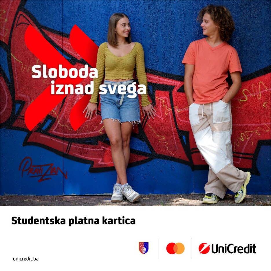 UniCredit Bank studentska kartica