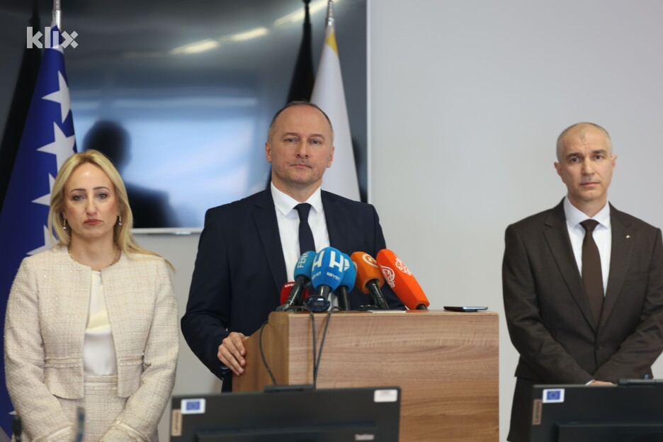 Sanela Gorušanović Butigan, Sanin Bogunić i Sedin Idrizović (Foto: FENA)