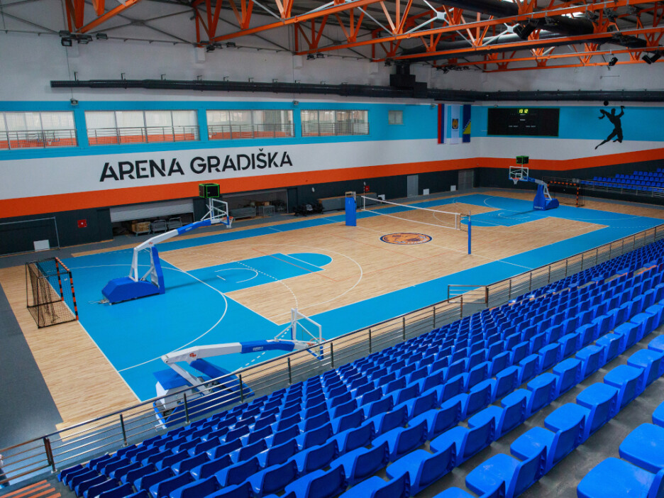 Sportska dvorana Arena u Bosanskoj Gradišci (Foto: Goran Ugrešić)
